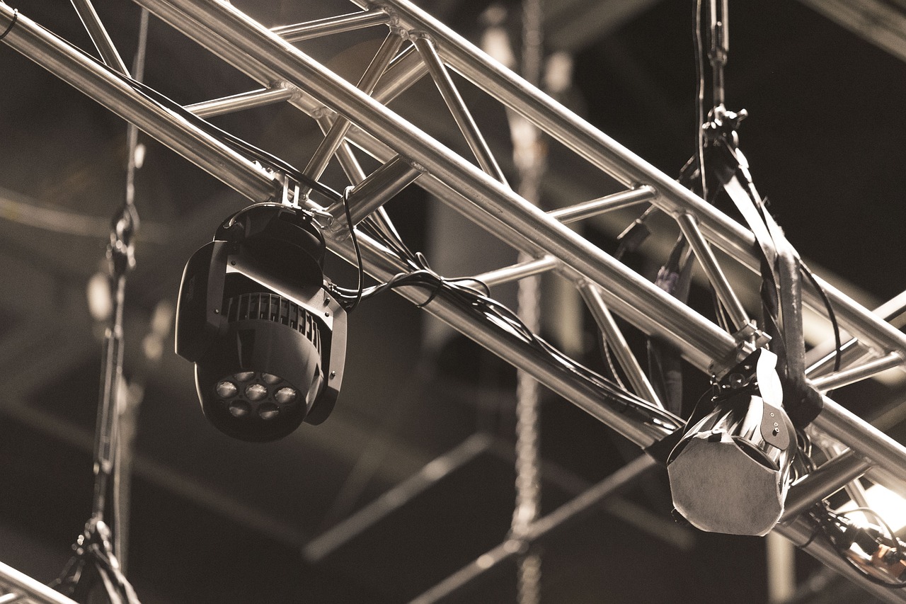 Estrutura de som e iluminacao para evento em Curitiba